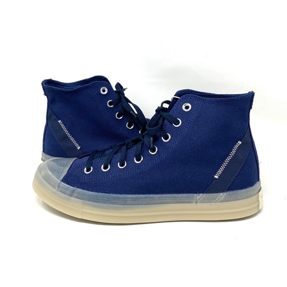 Converse CTAS CX Stretch All Star High Top Navy Canvas Women Sneakers A03295C - Picture 6 of 10